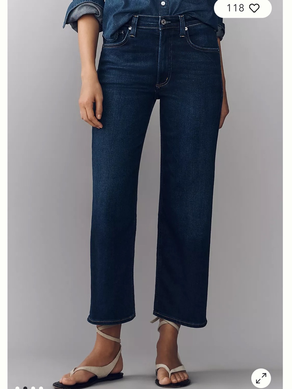 Citizens of Humanity Dylan cropped Jean